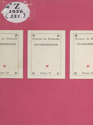 cover image of Anamorphose